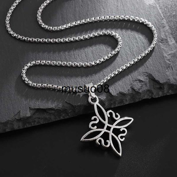 pendant necklaces personality vintage charm viking irish celtic trinity pendant necklace for women witch knot witchcraft jewelry gift j23060, Silver
pendant necklaces personality vintage charm viking irish celtic trinity pendant necklace for women witch knot witchcraft jewelry gift j23060, Silver