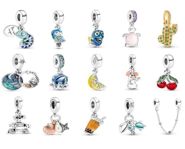new 925 sterling silver fit pandora charms bracelets summer ocean starfish sea bird camp lemon cherry charms for european women we8284277, Golden;silver
new 925 sterling silver fit pandora charms bracelets summer ocean starfish sea bird camp lemon cherry charms for european women we8284277, Golden;silver