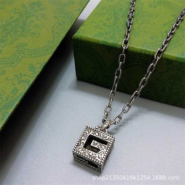 80% off designer jewelry bracelet necklace ring square three-dimensional carved hollow 925 couple, Silver
80% off designer jewelry bracelet necklace ring square three-dimensional carved hollow 925 couple, Silver
