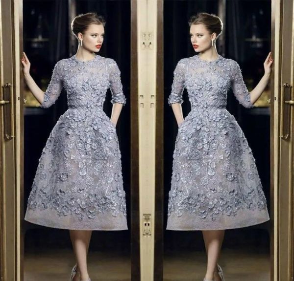 elie saab short prom dresses lace knee length appliques half sleeves evening dress formal party gowns2678886, Black
elie saab short prom dresses lace knee length appliques half sleeves evening dress formal party gowns2678886, Black