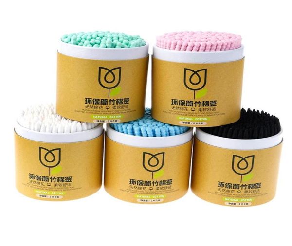 sponges applicators cotton 200pcsbox colorful double head bamboo swab pink blue black adults makeup buds wood sticks nose ears4990565
sponges applicators cotton 200pcsbox colorful double head bamboo swab pink blue black adults makeup buds wood sticks nose ears4990565