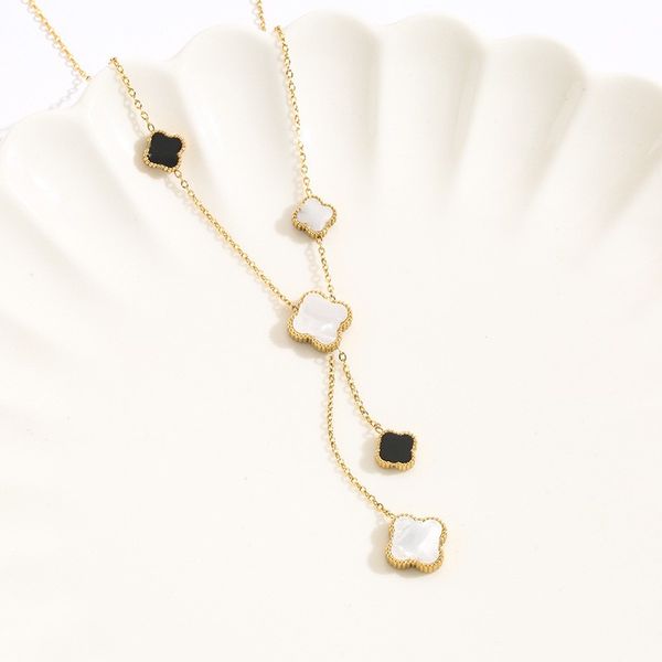 designer pendant necklaces 4/leaf clover pendant necklaces mother of pearl five flower necklace link chain designer jewelry thanksgiving val, Silver
designer pendant necklaces 4/leaf clover pendant necklaces mother of pearl five flower necklace link chain designer jewelry thanksgiving val, Silver