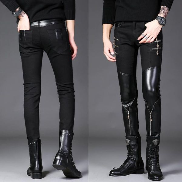 pants men skinny jeans pants autumn slim fit korean fashion casual zipper pencil pants cotton black trousers size 2736
pants men skinny jeans pants autumn slim fit korean fashion casual zipper pencil pants cotton black trousers size 2736