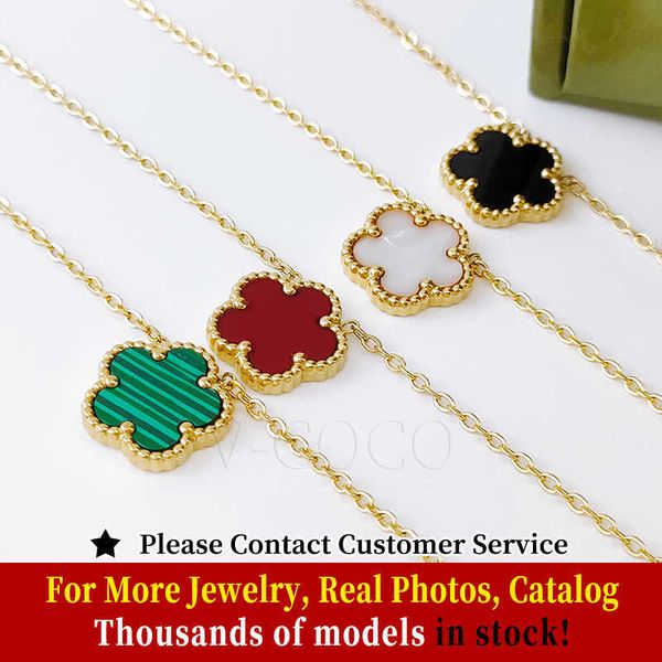 pendant necklaces luxury five leaf flower necklace for women charm clover golden stainless steel shell choker necklace jewelry set j230601, Silver
pendant necklaces luxury five leaf flower necklace for women charm clover golden stainless steel shell choker necklace jewelry set j230601, Silver