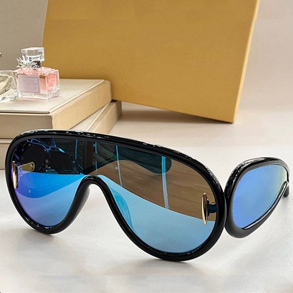 wave mask sunglasses 40108 blue lens black large frame women's designer glasses acetate fiber mask sunglasses fashion uv400 glasses, White;black
wave mask sunglasses 40108 blue lens black large frame women's designer glasses acetate fiber mask sunglasses fashion uv400 glasses, White;black