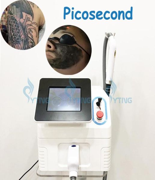 

new portable laser beauty nd yag tattoo removal machine pico spots remover 755 1320 1064 532nm picosecond q switched freckle remov1215522, Black