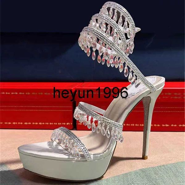 2023 round toe high waterproof platform with droplets snake wrapped large beaded rhinestone slim heel sandals, Black
2023 round toe high waterproof platform with droplets snake wrapped large beaded rhinestone slim heel sandals, Black