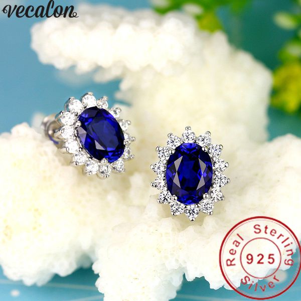 vecalon princess diana earring aaaaa cz stone real 925 sterling silver statement party wedding stud earrings for women jewelry, Golden;silver
vecalon princess diana earring aaaaa cz stone real 925 sterling silver statement party wedding stud earrings for women jewelry, Golden;silver