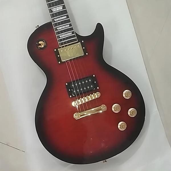 custom lp burst electric guitar flame maple purple binding neck body mahogany wood gold hardware456
custom lp burst electric guitar flame maple purple binding neck body mahogany wood gold hardware456