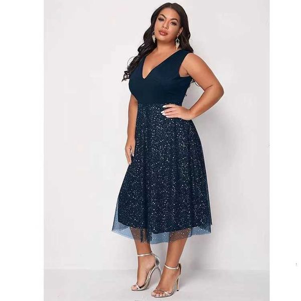 large plus size mini dress women's 2023 summer autumn sleeveless v neck bodycon 4xl elegant cocktail evening party dresses, Black
large plus size mini dress women's 2023 summer autumn sleeveless v neck bodycon 4xl elegant cocktail evening party dresses, Black