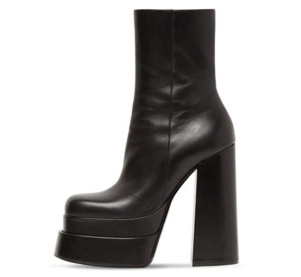genuine leather ankle boots for women high heel platform demonia shoeszipper side chelsea winter 2110225191089, Black
genuine leather ankle boots for women high heel platform demonia shoeszipper side chelsea winter 2110225191089, Black