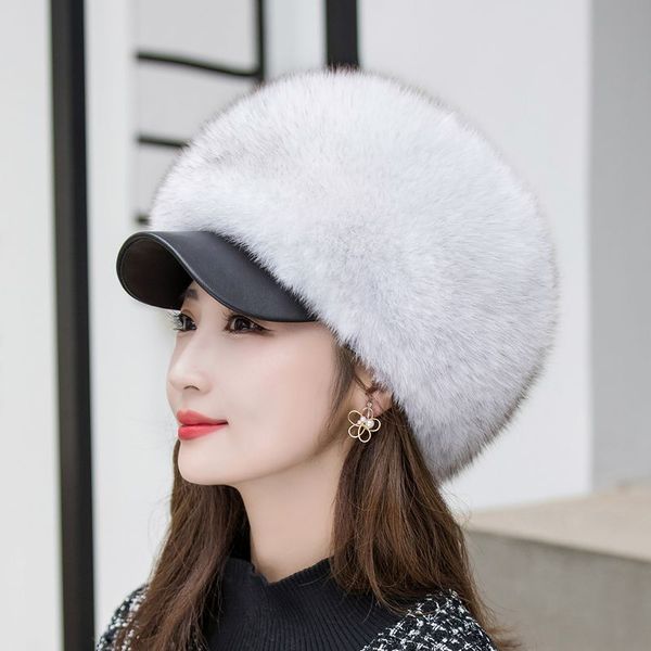whole pelt real fox fur hat peaked cap russian trapper ushanka hat hat warm outdoor ski cap, Blue;gray
whole pelt real fox fur hat peaked cap russian trapper ushanka hat hat warm outdoor ski cap, Blue;gray