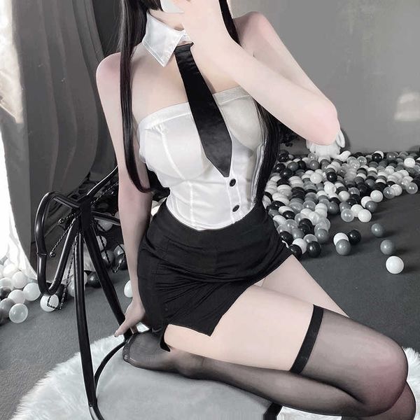 set office ol uniform temptation miss secretary costume teacher cosplay tube mini skirt lingerie couple game outfits 230426, Red;black
set office ol uniform temptation miss secretary costume teacher cosplay tube mini skirt lingerie couple game outfits 230426, Red;black