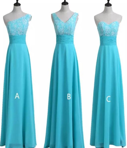 lace chiffon a line bridesmaid dresses 2019 turquoise long wedding guest dress new maid of honor gowns7010248, White;pink
lace chiffon a line bridesmaid dresses 2019 turquoise long wedding guest dress new maid of honor gowns7010248, White;pink