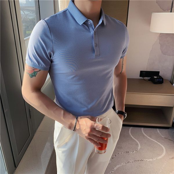 men's polos summer multiple colors cotton polo shirts for men/2023 slim fit shorts sleeve stand collar tees male 10bn0j, White;black
men's polos summer multiple colors cotton polo shirts for men/2023 slim fit shorts sleeve stand collar tees male 10bn0j, White;black