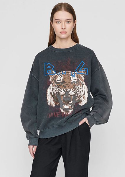 anines 23ss women fashion cotton classic hoodie sweatshirt new abing tiger head digital printing wash water stir fry stir fry snow flower ma, Black
anines 23ss women fashion cotton classic hoodie sweatshirt new abing tiger head digital printing wash water stir fry stir fry snow flower ma, Black