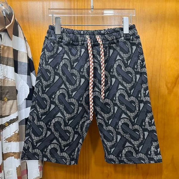 wholesale designer b urberry short and pants the version is full of printed terry casual loose same coin for men women, White;black
wholesale designer b urberry short and pants the version is full of printed terry casual loose same coin for men women, White;black