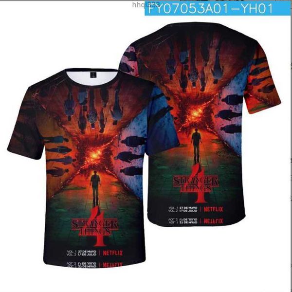 1ow7 edlg stranger things 4 hellfire club 3d print kids t-shirt boys/girls casual tees streetwear hip hop funny tshirt children clothes, Blue
1ow7 edlg stranger things 4 hellfire club 3d print kids t-shirt boys/girls casual tees streetwear hip hop funny tshirt children clothes, Blue
