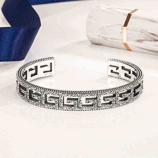 70% off designer jewelry bracelet necklace ring accessories open bracelet hollow out wide men's women's bracelets, Black
70% off designer jewelry bracelet necklace ring accessories open bracelet hollow out wide men's women's bracelets, Black