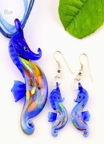seahorse sliver foil murano lampwork pendant venetian glass pendants necklaces and earrings sets mus006 handmade jewellery7921684, Silver
seahorse sliver foil murano lampwork pendant venetian glass pendants necklaces and earrings sets mus006 handmade jewellery7921684, Silver