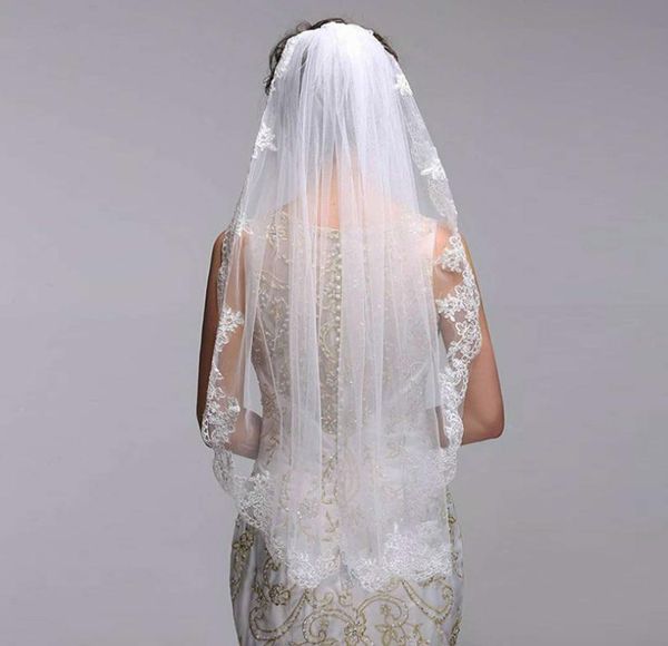 selling ivory velos novia 2017 new wedding veil short one layer lace applique edge veu de noiva voile mariage bridal veil6763628, Black
selling ivory velos novia 2017 new wedding veil short one layer lace applique edge veu de noiva voile mariage bridal veil6763628, Black