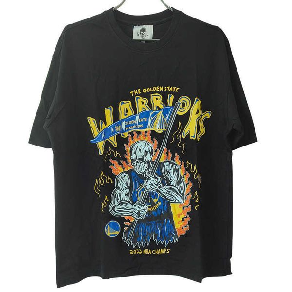 lotas large trendy short sleeve skull print warrior curry t-shirt men's top, White;black
lotas large trendy short sleeve skull print warrior curry t-shirt men's top, White;black