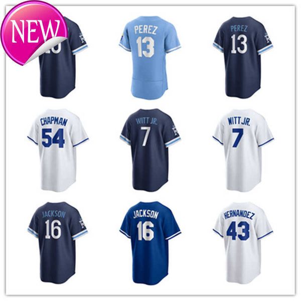kansas city custom royals jersey 7 bobby witt jr. 13 salvador perez 16 bo jackson 54 aroldis chapman 15 whit merrifield 38 josh taylor 19 mi, Blue;black
kansas city custom royals jersey 7 bobby witt jr. 13 salvador perez 16 bo jackson 54 aroldis chapman 15 whit merrifield 38 josh taylor 19 mi, Blue;black