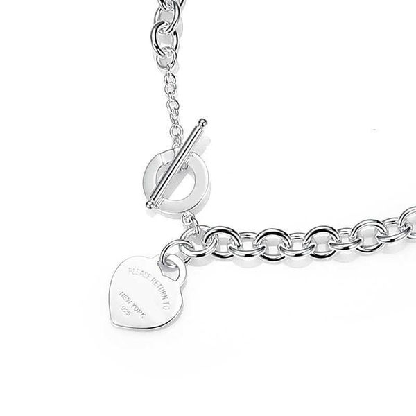 designer tiffay necklace women's long thick chain fashion high jewelry heart-shaped pendant original packaging, Golden;silver
designer tiffay necklace women's long thick chain fashion high jewelry heart-shaped pendant original packaging, Golden;silver