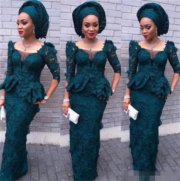 african lace evening dresses with 34 long sleeves peplum sheath black girl prom dress vestidos dubai formal party dress wear9241608, Black;red
african lace evening dresses with 34 long sleeves peplum sheath black girl prom dress vestidos dubai formal party dress wear9241608, Black;red