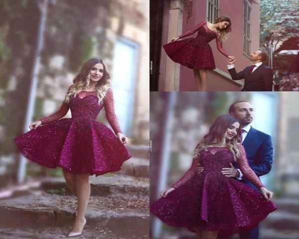stunning 2019 girls cocktail party dresses bateau neck long sleeve puffy skirt shiny sequined fabric burgundy short prom dresses9589326, Black
stunning 2019 girls cocktail party dresses bateau neck long sleeve puffy skirt shiny sequined fabric burgundy short prom dresses9589326, Black