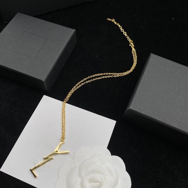 fashion gold plated letter pendant necklace ladies branded gold chain 18k jewellery for wedding anniversar, Silver
fashion gold plated letter pendant necklace ladies branded gold chain 18k jewellery for wedding anniversar, Silver