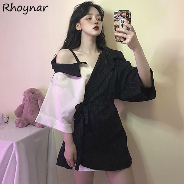 dresses dress women elegant leisure loose allmatch off shoulder stylish summer female korean streetwear vintage patchwork vestido, Black;gray
dresses dress women elegant leisure loose allmatch off shoulder stylish summer female korean streetwear vintage patchwork vestido, Black;gray