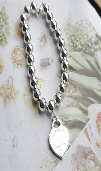 fashion silver heart card 8mm round beads ladies bracelet jewelry holiday gift 2009253010568, Black
fashion silver heart card 8mm round beads ladies bracelet jewelry holiday gift 2009253010568, Black