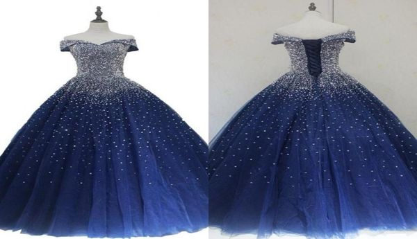 navy blue quinceanera dresses bling beaded off the shoulder corset back aline sweet 16 dress tulle prom dress formal women pagean2702943, Black
navy blue quinceanera dresses bling beaded off the shoulder corset back aline sweet 16 dress tulle prom dress formal women pagean2702943, Black