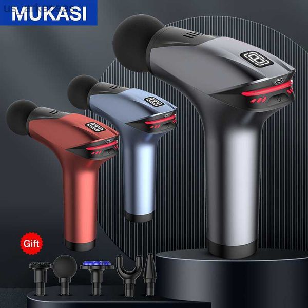 mukasi icy cold compress massage gun electric percussion pistol massager for body neck back sport deep tissue muscle relaxation l230523
mukasi icy cold compress massage gun electric percussion pistol massager for body neck back sport deep tissue muscle relaxation l230523
