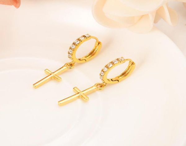 zircon earring special christian vogue true real 22 k 24 k thai baht yellow gold plated crucifix cross timeless charm earrings7982866, Golden;silver
zircon earring special christian vogue true real 22 k 24 k thai baht yellow gold plated crucifix cross timeless charm earrings7982866, Golden;silver