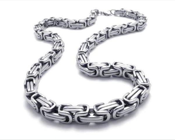 20 40 inches selling 8mm wide silver byzantine chain stainless steel jewelry mens necklace pick lenght ship4130515
20 40 inches selling 8mm wide silver byzantine chain stainless steel jewelry mens necklace pick lenght ship4130515