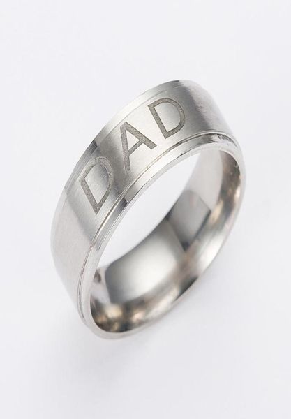 europe and the united states selling stainless steel ring letters dad ring classic men039s titanium steel ring jewelry father9529758, Silver
europe and the united states selling stainless steel ring letters dad ring classic men039s titanium steel ring jewelry father9529758, Silver