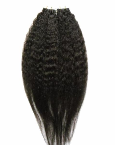 kinky straight tape in brazilian human hair extensions 100g coarse yaki pu skin weft tape in on hair extensions 18quot 20quot7818597, Black
kinky straight tape in brazilian human hair extensions 100g coarse yaki pu skin weft tape in on hair extensions 18quot 20quot7818597, Black