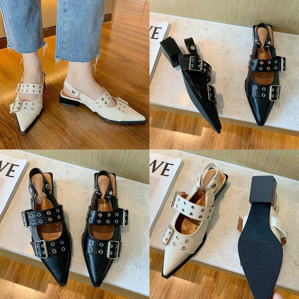 summer sandals new fashion buckle women low heel shoes slingback luxury ladies pumps shallow pointed toe female sandal mules 230511, Black
summer sandals new fashion buckle women low heel shoes slingback luxury ladies pumps shallow pointed toe female sandal mules 230511, Black