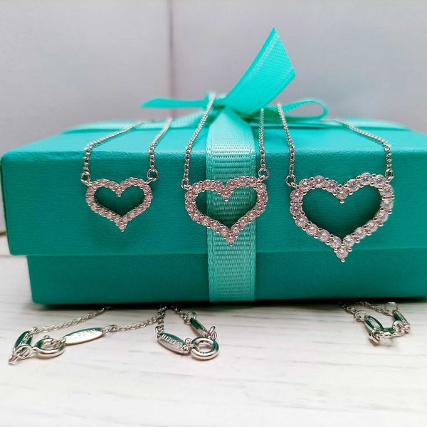 tiffaytiffayffay s925 sterling silver heart shaped dense set with full diamond hollow necklace fashion women's love pendant japanese an, Black
tiffaytiffayffay s925 sterling silver heart shaped dense set with full diamond hollow necklace fashion women's love pendant japanese an, Black