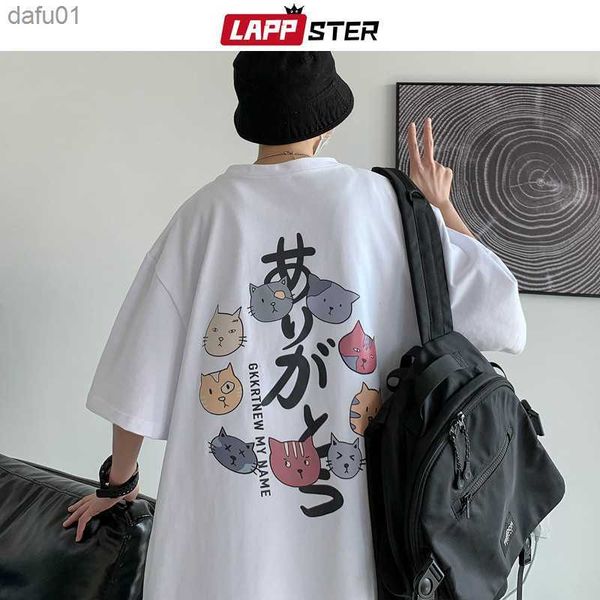 lappster cat cotton korean fashions tshirts graphic summer 2023 kawaii harajuku oversized t shirt casual white vintage tees l230520, White;black
lappster cat cotton korean fashions tshirts graphic summer 2023 kawaii harajuku oversized t shirt casual white vintage tees l230520, White;black