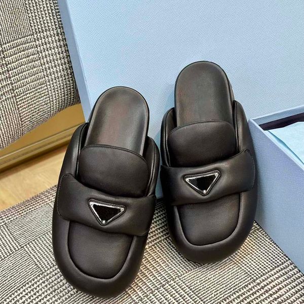 designer luxury sandals womens slippers slide metal triangle logo 2cm rubber sole slides black white pool ladies casual sandal
designer luxury sandals womens slippers slide metal triangle logo 2cm rubber sole slides black white pool ladies casual sandal