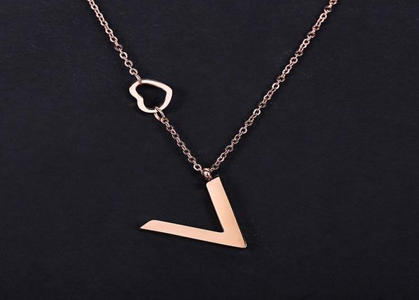 new arrival famous brands alphabet design ladies style bijoux femme letter v charms stainless steel necklace for women8811068, Silver
new arrival famous brands alphabet design ladies style bijoux femme letter v charms stainless steel necklace for women8811068, Silver