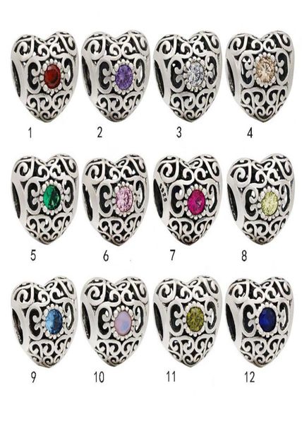100 925 sterling silver hollow birthstone heart charm fit original european charm bracelet fashion women jewelry accessories7414517, Bronze;silver
100 925 sterling silver hollow birthstone heart charm fit original european charm bracelet fashion women jewelry accessories7414517, Bronze;silver