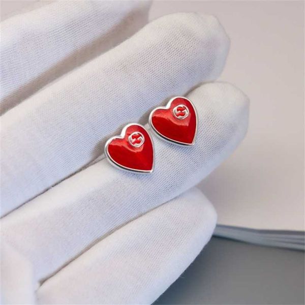 70% off designer jewelry bracelet necklace ring interlocking enamel red personality versatile women's heart-shaped earrings, Golden
70% off designer jewelry bracelet necklace ring interlocking enamel red personality versatile women's heart-shaped earrings, Golden