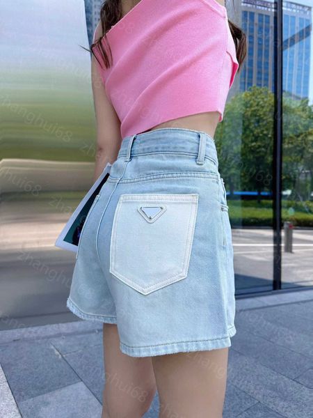 23ss womens shorts womens designer clothing black shorts monogram triangle logo color patchwork back pocket all-match denim shorts women clo, White;black
23ss womens shorts womens designer clothing black shorts monogram triangle logo color patchwork back pocket all-match denim shorts women clo, White;black
