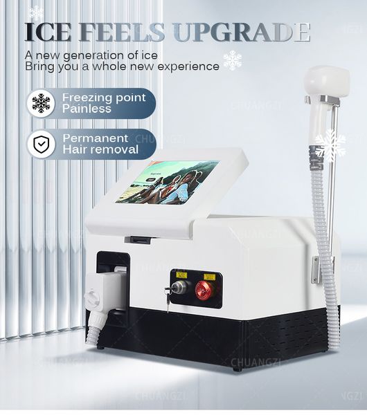 2023 latest 808nm diode laser hair removal machine 2000w high power 3 wavelength 755 808 1064 ing point painless beauty machine, Black
2023 latest 808nm diode laser hair removal machine 2000w high power 3 wavelength 755 808 1064 ing point painless beauty machine, Black