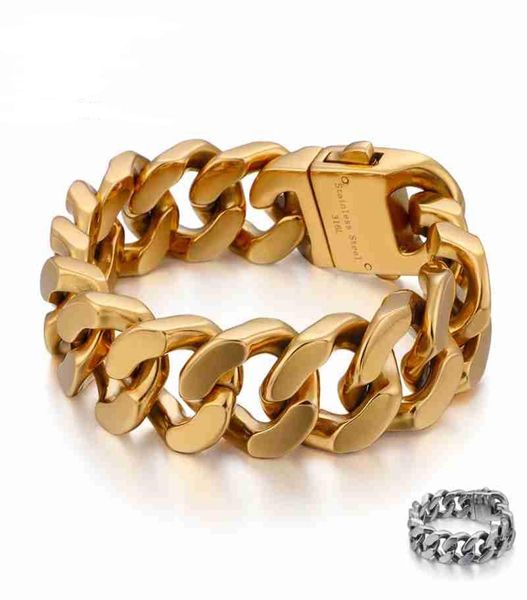 20mm wide gold bike biker chain bracelet men women heavy snap button mens jewellery silver titanium steel gold filled men039s c9568516, Black
20mm wide gold bike biker chain bracelet men women heavy snap button mens jewellery silver titanium steel gold filled men039s c9568516, Black