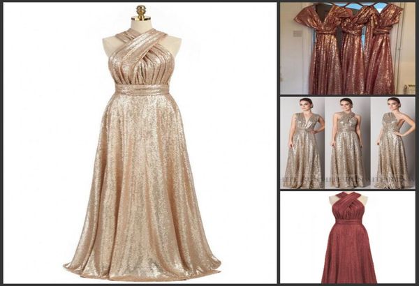 sparkly convertible gold sequin bridesmaid dresses aline long maid of honor dresses multiway wedding party gowns2839927, White;pink
sparkly convertible gold sequin bridesmaid dresses aline long maid of honor dresses multiway wedding party gowns2839927, White;pink